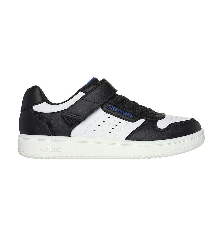 Спортни обувки Quick Street от еко кожа с велкро Skechers