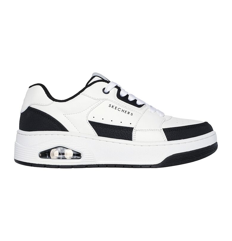 Спортни обувки Uno Court от еко кожа и кожа Skechers
