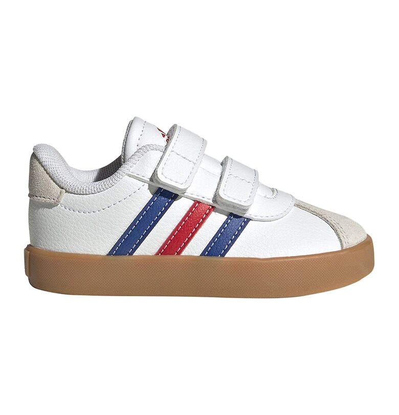 Спортни обувки VL Court от еко кожа и велур с велкро adidas Sportswear
