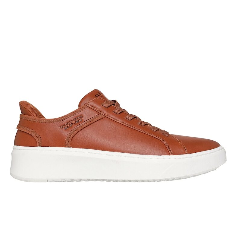 Спортни обувки от еко кожа Court Break Skechers