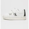Спортни обувки от еко кожа с велкро и лого CALVIN KLEIN JEANS