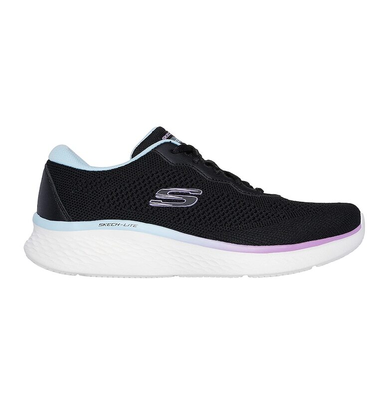 Спортни обувки от еко кожа с връзки Skechers