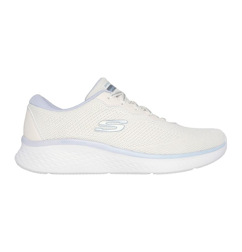 Спортни обувки от еко кожа с връзки Skechers