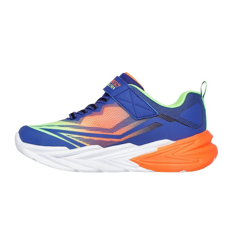 Спортни обувки от еко кожа с графичен дизайн Skechers