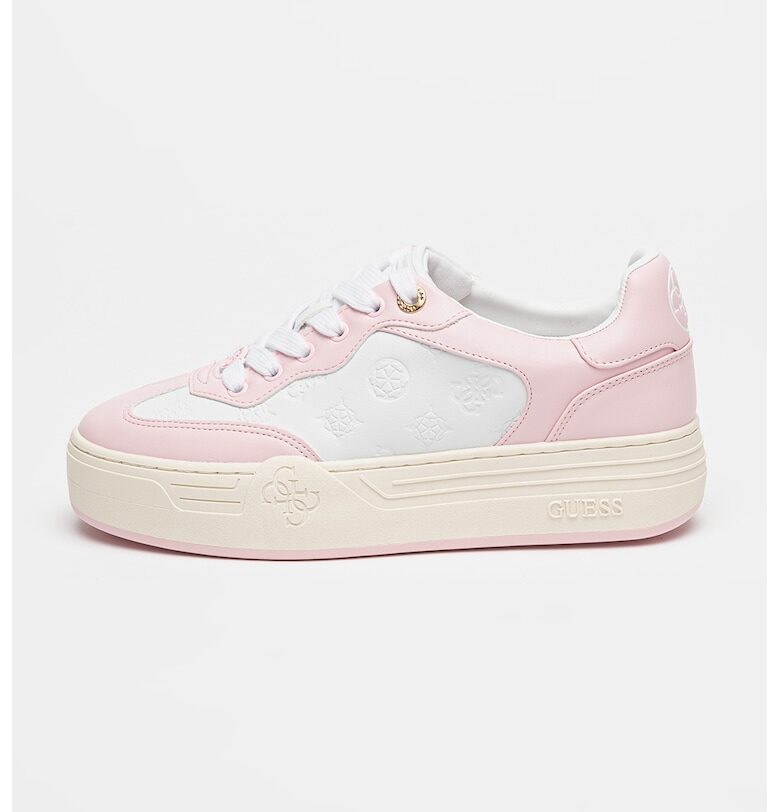 Спортни обувки от еко кожа с лого GUESS