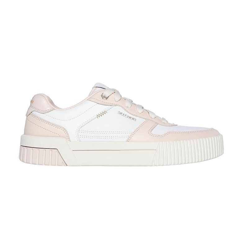 Спортни обувки от еко кожа с лого Skechers