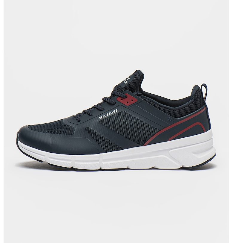 Спортни обувки от еко кожа с мрежести зони Tommy Hilfiger