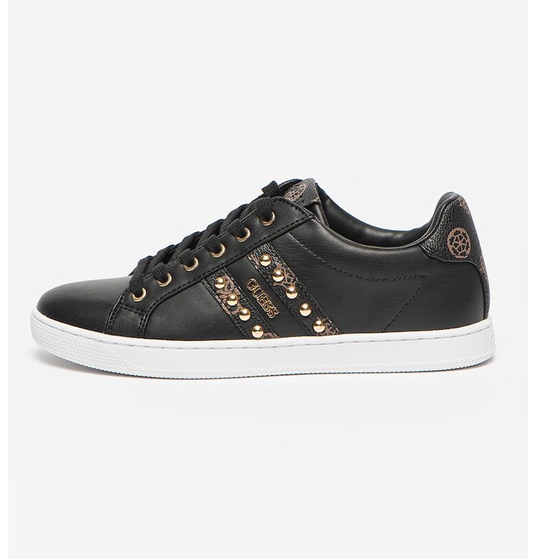 Спортни обувки от еко кожа с нитове GUESS