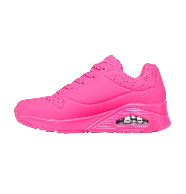 Спортни обувки от еко кожа с перфорации Skechers