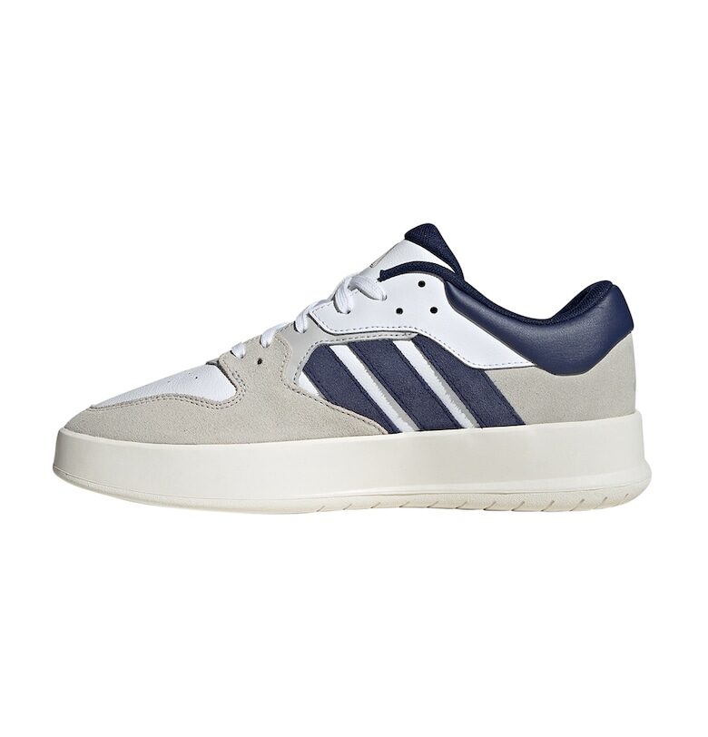 Спортни обувки от кожа Court 24 с велур adidas Sportswear