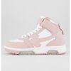 Спортни обувки от кожа Out Of Office с лого и среден профил OFF-WHITE