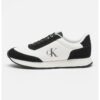 Спортни обувки от кожа и велур Runner Lace Up Low Mix CALVIN KLEIN JEANS