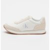Спортни обувки от кожа и велур Runner Lace Up Low Mix CALVIN KLEIN JEANS