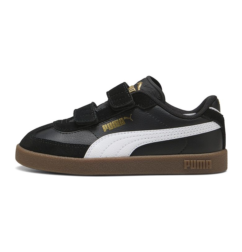Спортни обувки от кожа и велур с велкро Puma
