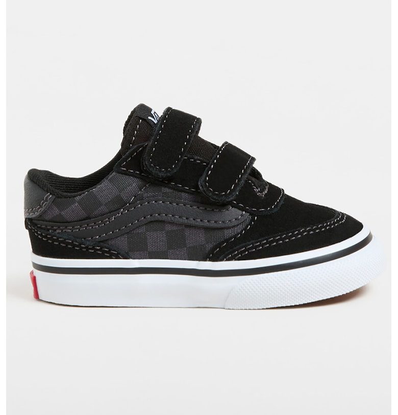 Спортни обувки от кожа на каре Vans