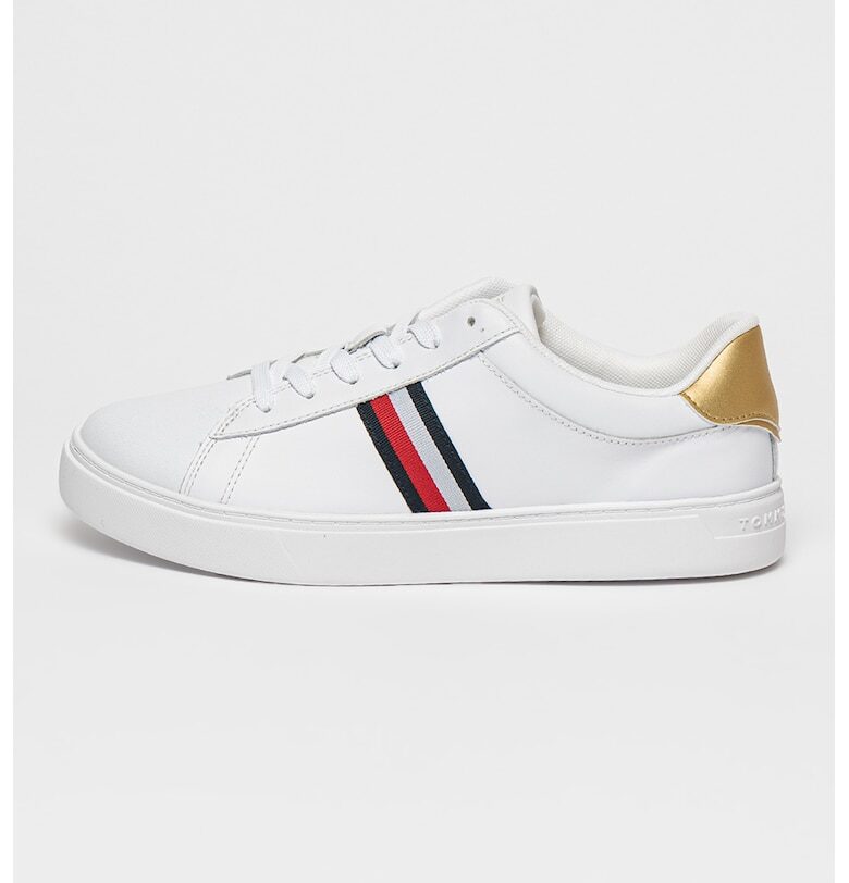 Спортни обувки от кожа с контрасти Tommy Hilfiger