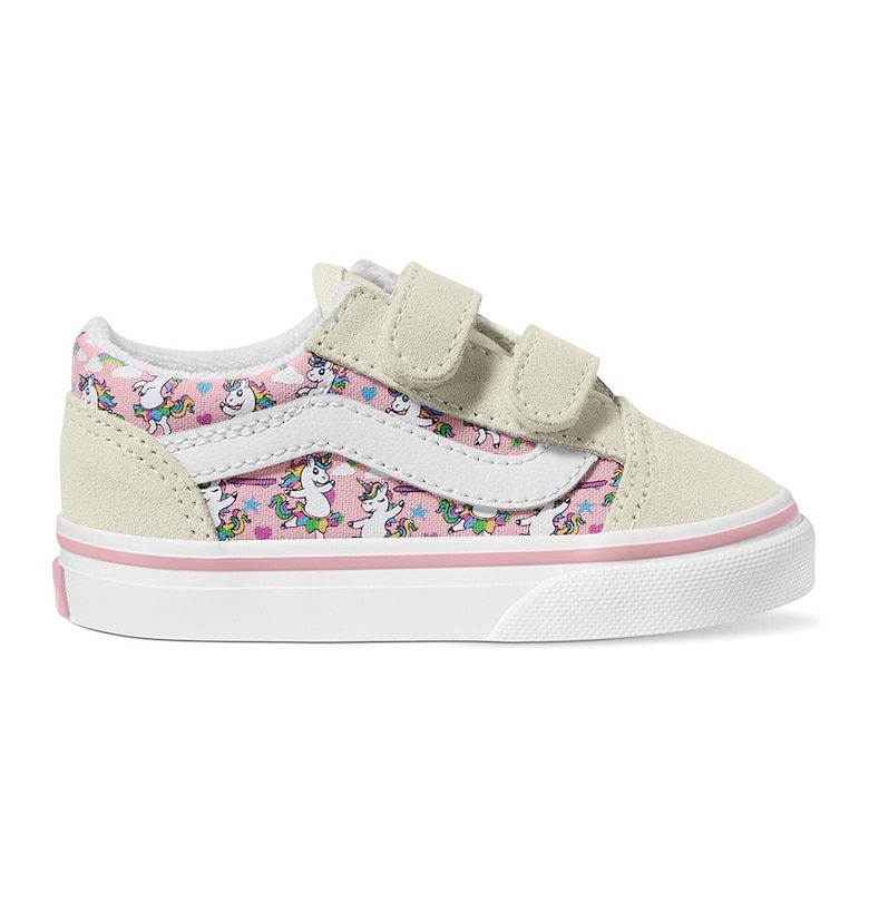 Спортни обувки с велкро и принт Vans