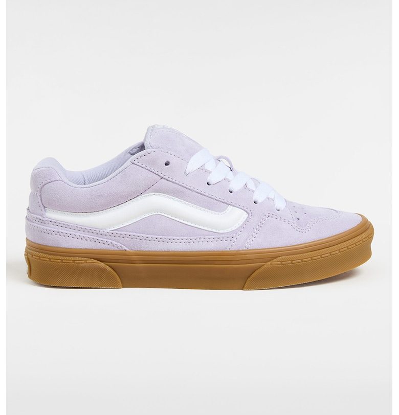 Спортни обувки с велур и еко кожа Vans