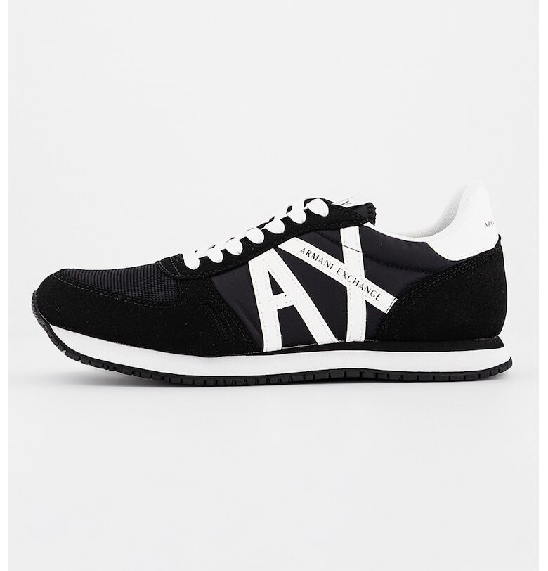 Спортни обувки с еко кожа с лого ARMANI EXCHANGE