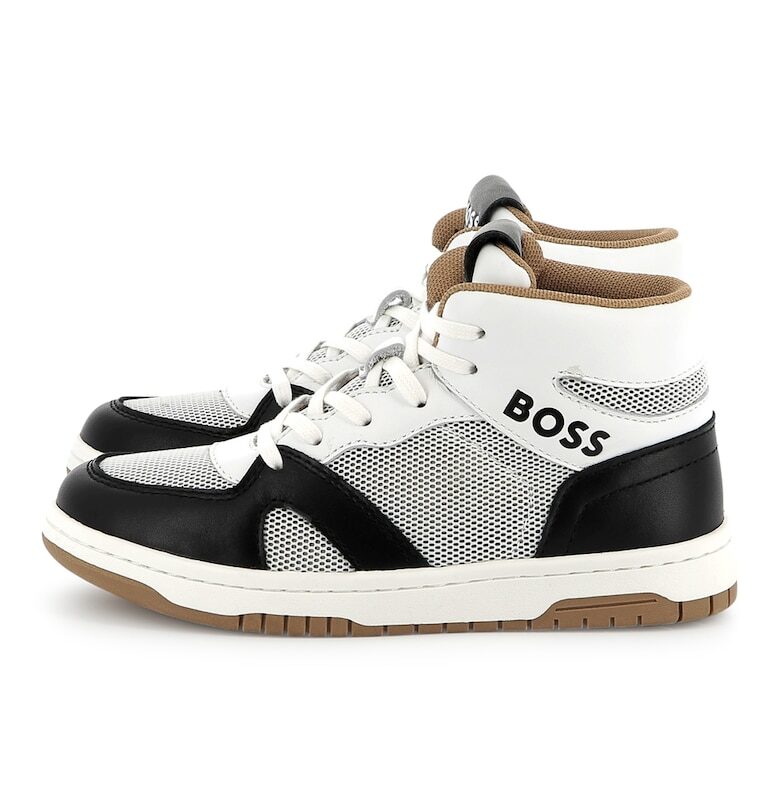 Спортни обувки с лого и среден профил BOSS Kidswear