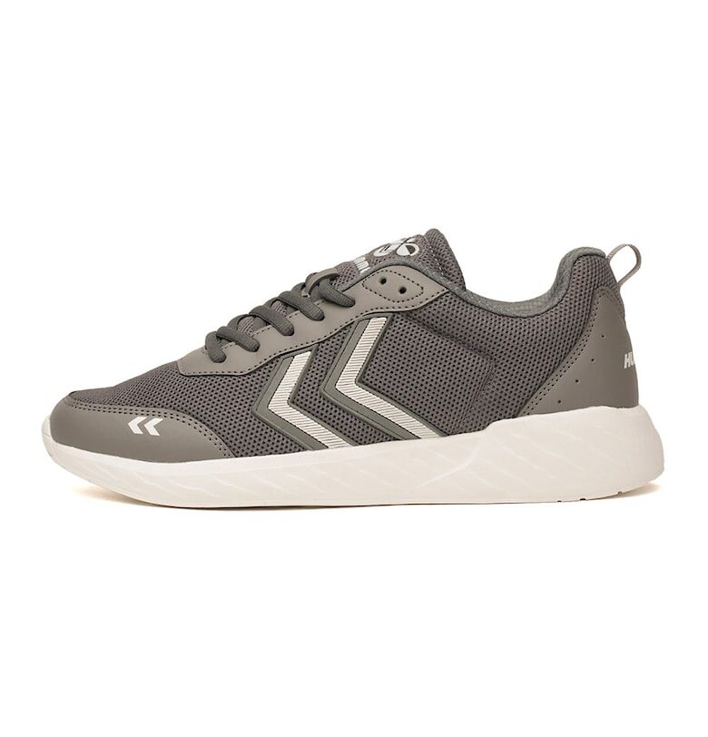Спортни обувки с мрежа и кожа Hummel