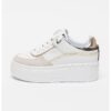 Спортни обувки с равна платформа и велур GUESS