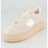 Спортни обувки с равна платформа и връзки Steve Madden