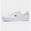 Спортни обувки с равна платформа и лого Lacoste