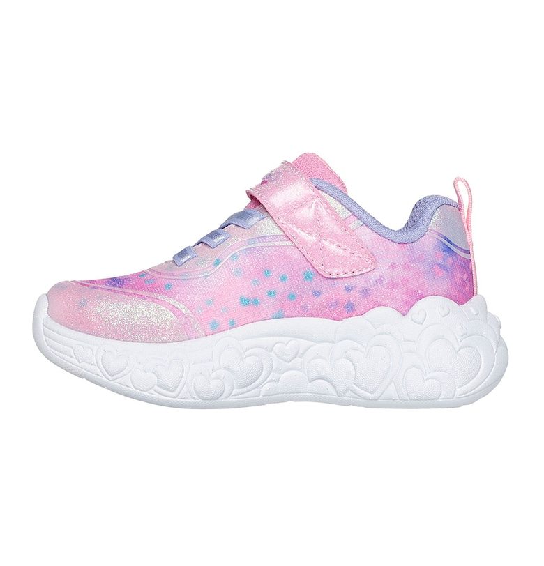 Спортни обувки с шарка и брокат Skechers