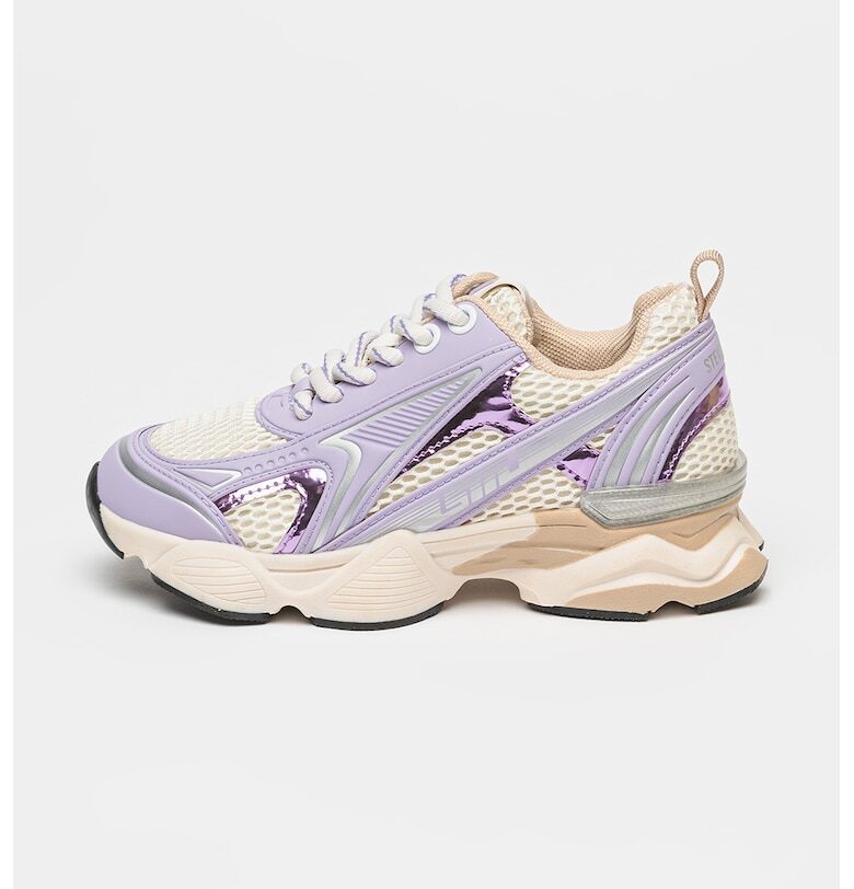 Спортни обувки с шарка и мрежа Steve Madden