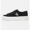Текстилни спортни обувки с равна платформа CALVIN KLEIN JEANS