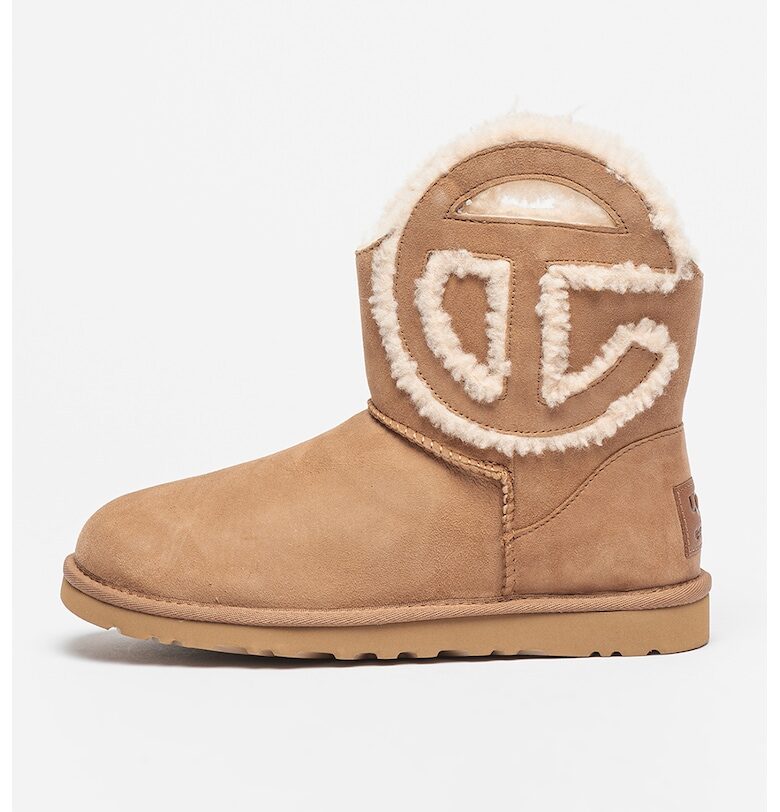Унисекс велурени боти без закопчаване UGG