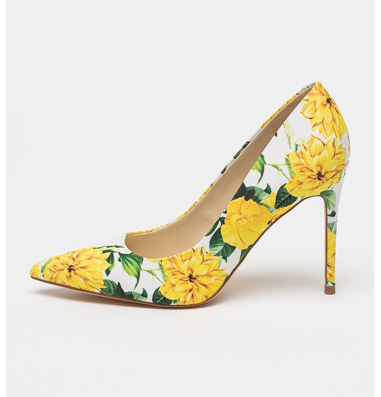Флорални обувки Fresh с ток стилето NINE WEST