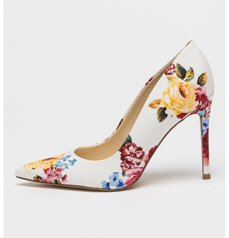 Флорални обувки Fresh с ток стилето NINE WEST