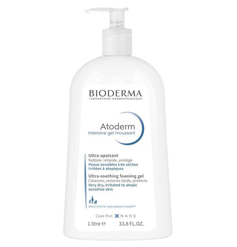 Atoderm Интензивен пенлив душ гел за много суха/атопична кожа Bioderma