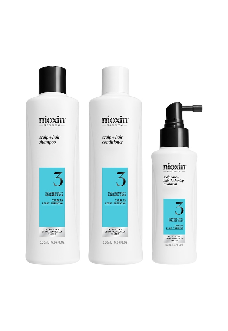 System 3 Професионален комплект против накъсване за боядисана коса Nioxin