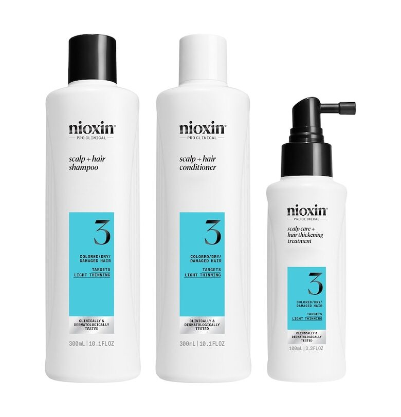 System 3 Професионален комплект против накъсване за боядисана коса Nioxin