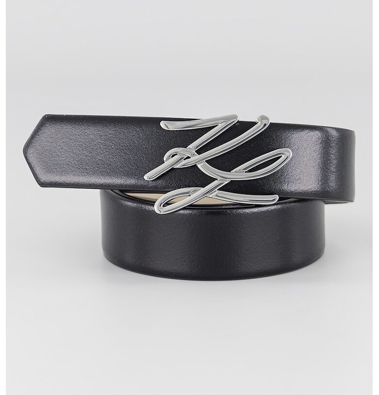 Двулицев кожен колан Autograph Karl Lagerfeld