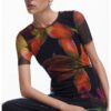 Дълга рокля с овално деколте DESIGUAL
