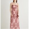 Дълга рокля с фигурален принт KOTON