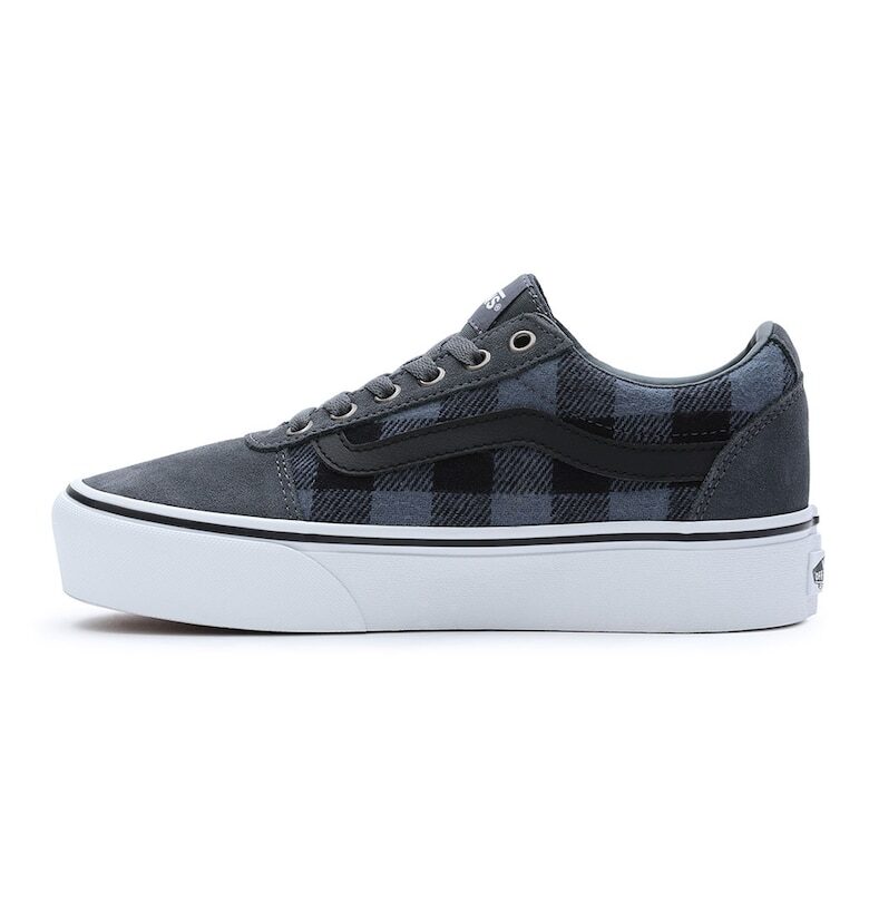 Кецове Ward с платформа и велур Vans
