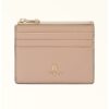 Кожен калъф за карти Camelia с цип Furla