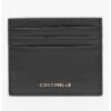 Кожен калъф за карти с петнист ефект COCCINELLE