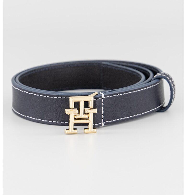 Кожен колан с монограм Tommy Hilfiger