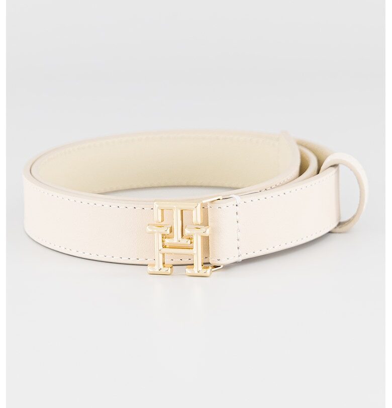 Кожен колан с монограм Tommy Hilfiger