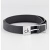 Кожен колан с принт CALVIN KLEIN