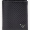 Кожен портфейл Mito с двойно прегъване GUESS