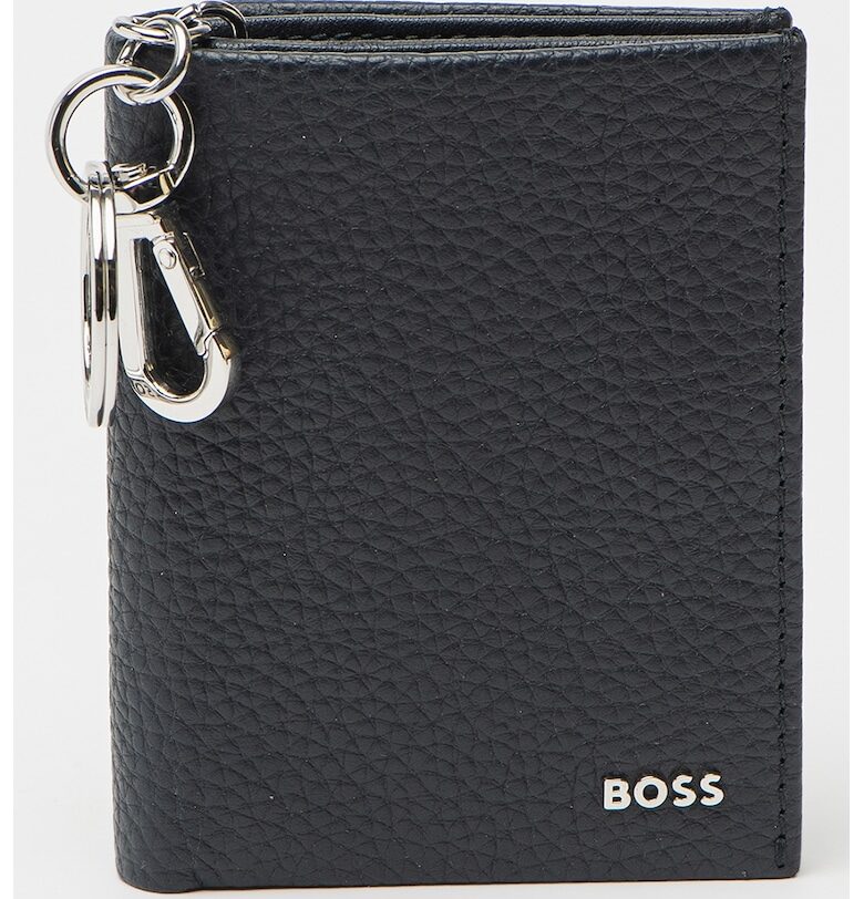 Кожен портфейл New Crosstown с лого BOSS