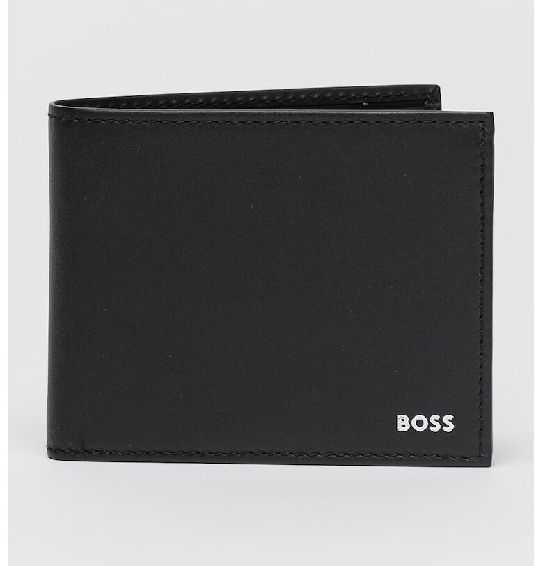 Кожен портфейл Randy с тройно прегъване BOSS
