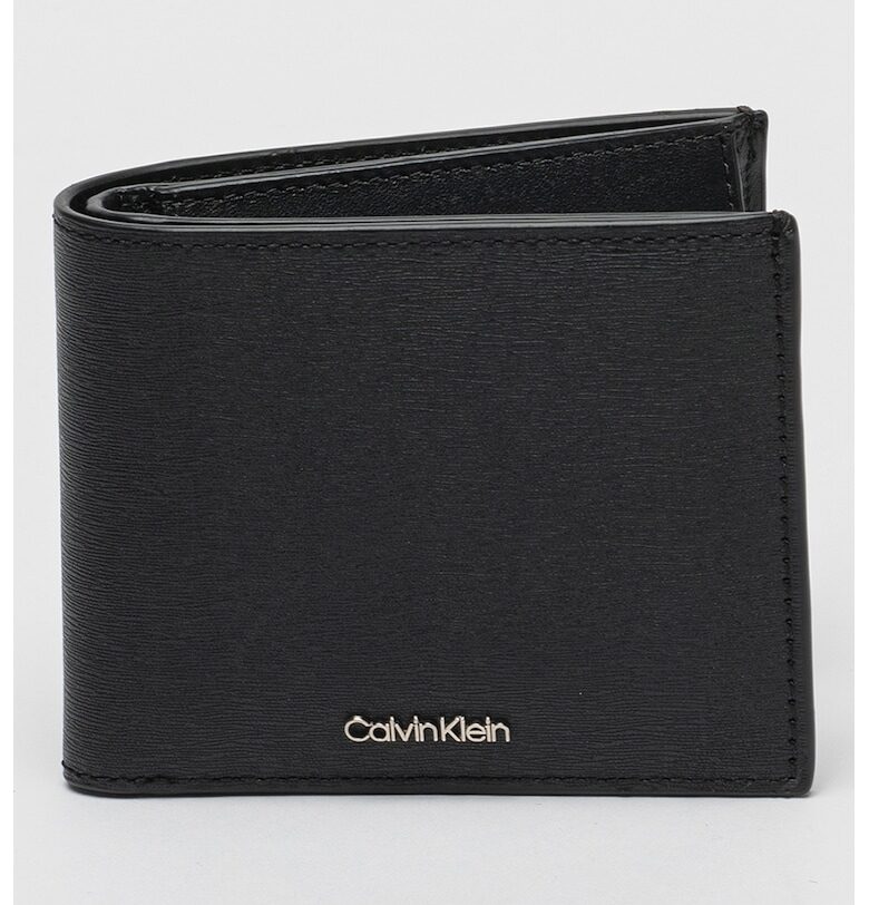 Кожен портфейл с лого CALVIN KLEIN